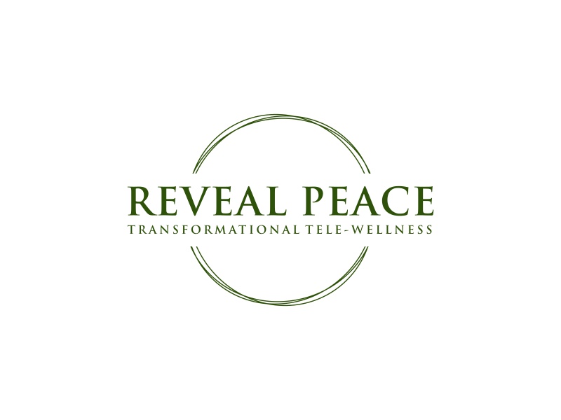 Reveal Peace      Transformational Tele-Wellness logo design by qonaah