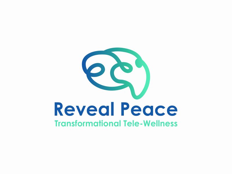 Reveal Peace      Transformational Tele-Wellness logo design by Garmos