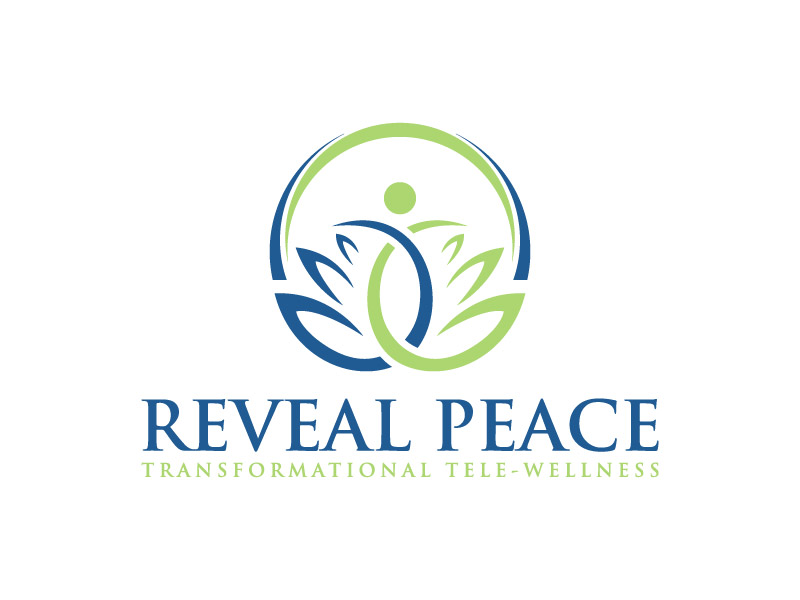 Reveal Peace      Transformational Tele-Wellness logo design by arifrijalbiasa