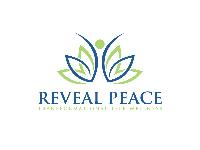 Reveal Peace      Transformational Tele-Wellness logo design by arifrijalbiasa