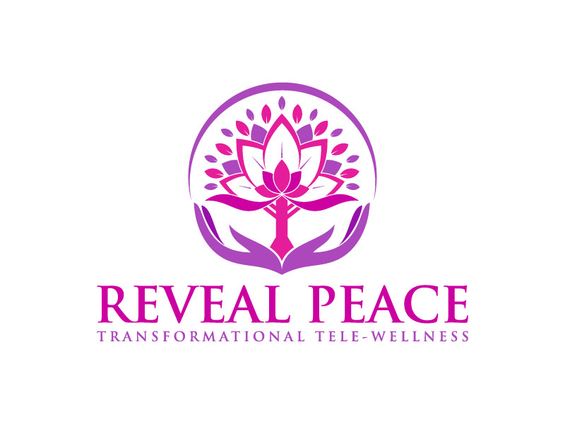 Reveal Peace      Transformational Tele-Wellness logo design by arifrijalbiasa