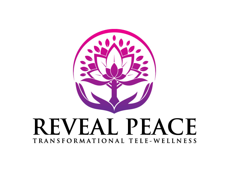 Reveal Peace      Transformational Tele-Wellness logo design by arifrijalbiasa