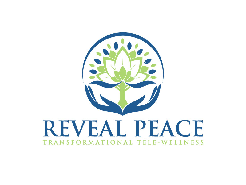 Reveal Peace      Transformational Tele-Wellness logo design by arifrijalbiasa