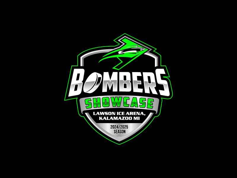 Bomber Showcase logo design by yoppunx