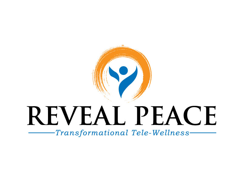 Reveal Peace      Transformational Tele-Wellness logo design by M Fariid