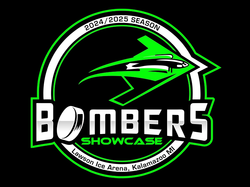 Bomber Showcase logo design by ekitessar