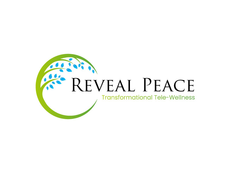 Reveal Peace      Transformational Tele-Wellness logo design by NadeIlakes