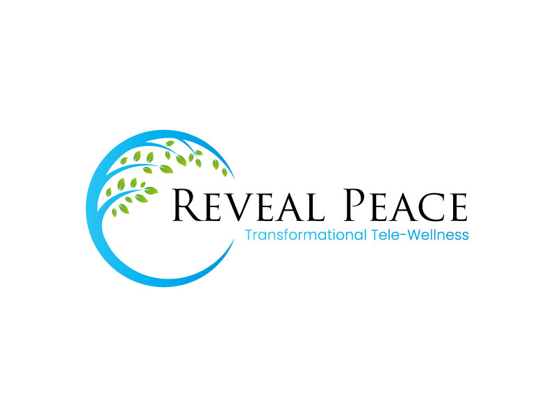 Reveal Peace      Transformational Tele-Wellness logo design by NadeIlakes