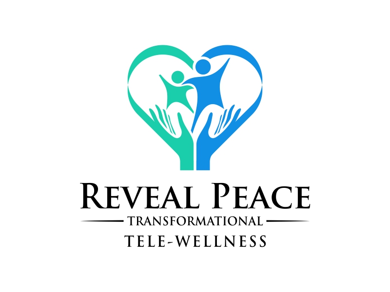 Reveal Peace      Transformational Tele-Wellness logo design by mikael