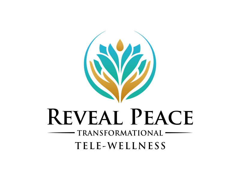 Reveal Peace      Transformational Tele-Wellness logo design by mikael