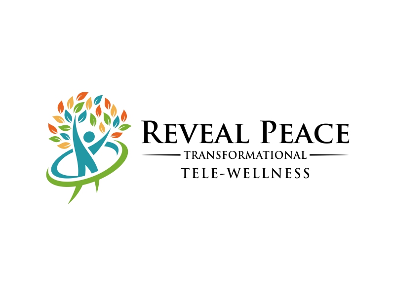 Reveal Peace      Transformational Tele-Wellness logo design by mikael