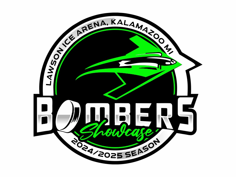 Bomber Showcase logo design by ruki