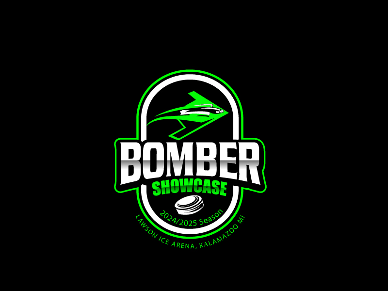 Bomber Showcase logo design by Koushik