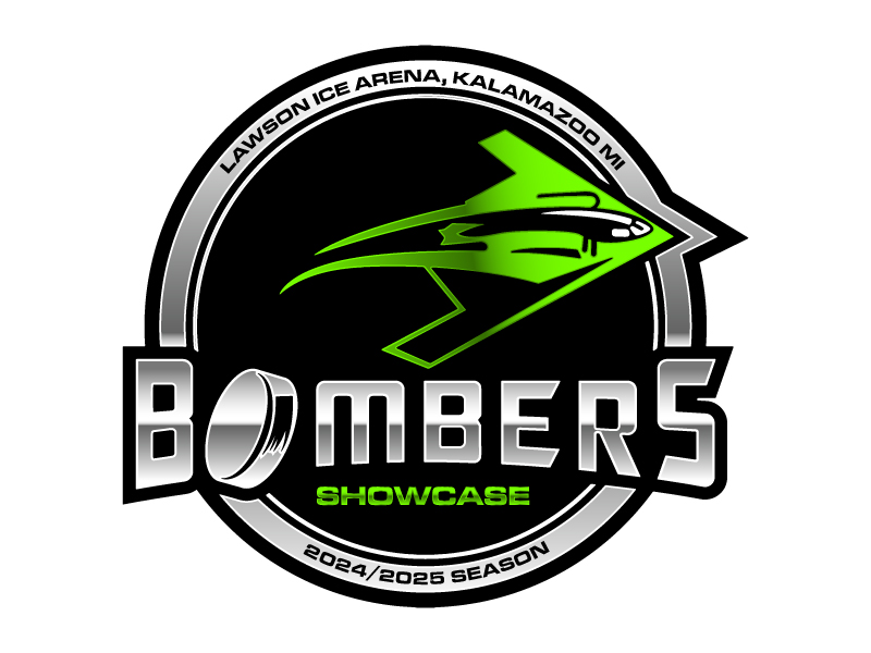 Bomber Showcase logo design by Sami Ur Rab