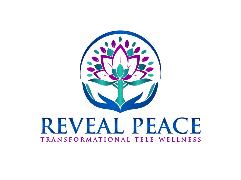 Reveal Peace      Transformational Tele-Wellness logo design by arifrijalbiasa