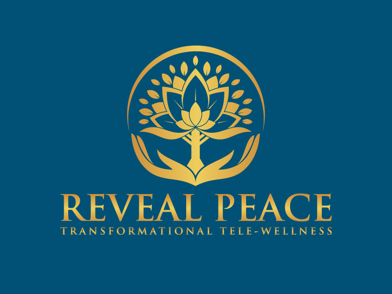 Reveal Peace      Transformational Tele-Wellness logo design by arifrijalbiasa