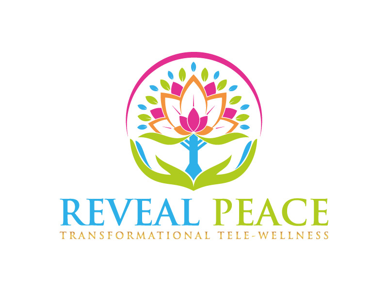 Reveal Peace      Transformational Tele-Wellness logo design by arifrijalbiasa