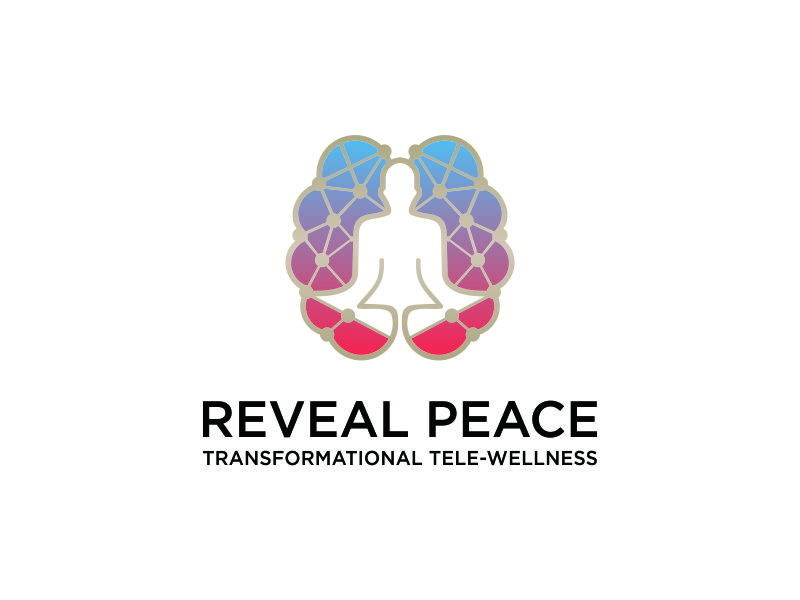 Reveal Peace      Transformational Tele-Wellness logo design by azizah