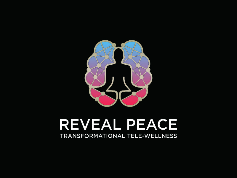 Reveal Peace      Transformational Tele-Wellness logo design by azizah