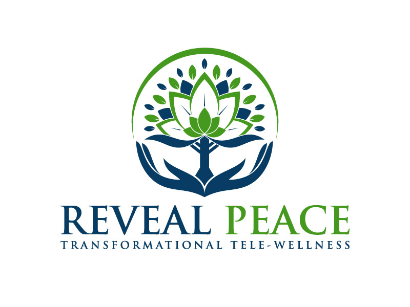 Reveal Peace      Transformational Tele-Wellness logo design by arifrijalbiasa