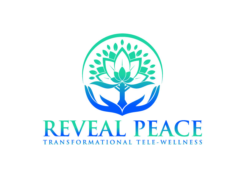 Reveal Peace      Transformational Tele-Wellness logo design by arifrijalbiasa