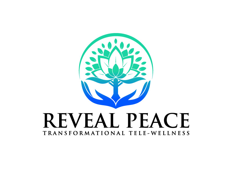 Reveal Peace      Transformational Tele-Wellness logo design by arifrijalbiasa