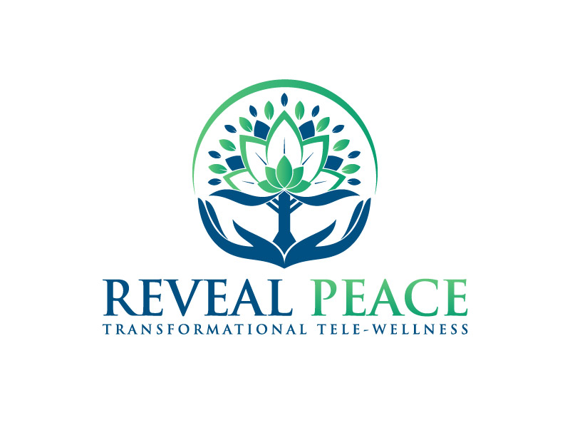 Reveal Peace      Transformational Tele-Wellness logo design by arifrijalbiasa