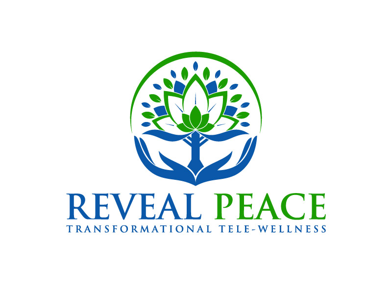 Reveal Peace      Transformational Tele-Wellness logo design by arifrijalbiasa