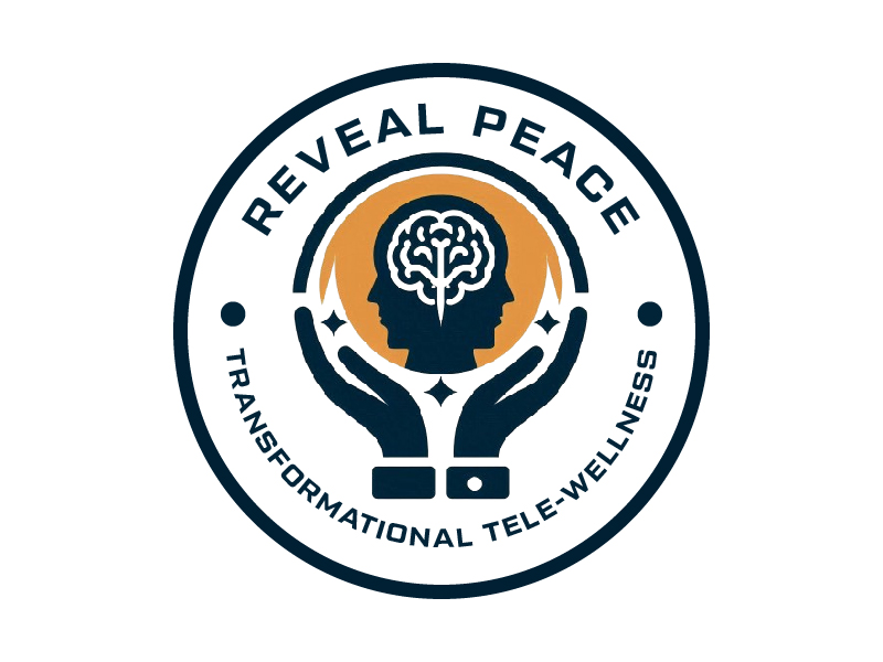 Reveal Peace      Transformational Tele-Wellness logo design by czars