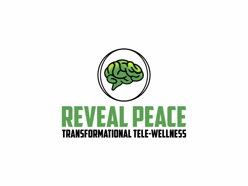 Reveal Peace      Transformational Tele-Wellness logo design by Kruger