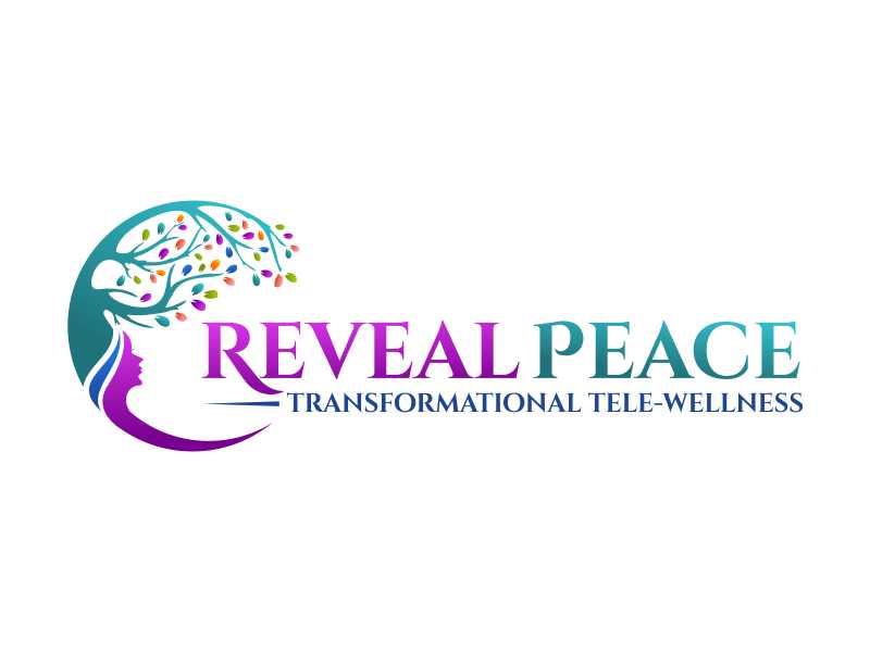 Reveal Peace      Transformational Tele-Wellness logo design by done