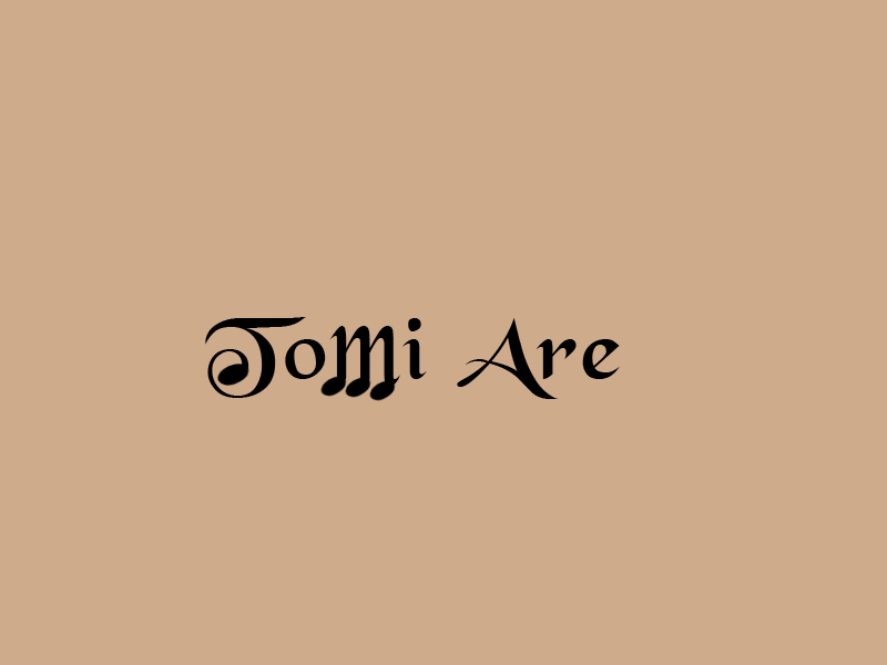 Tomi Are logo design by DADA007