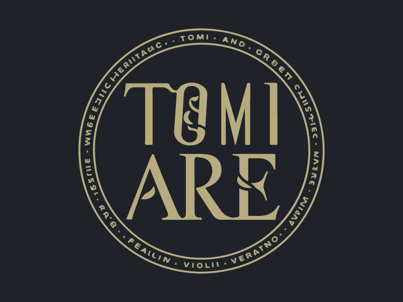 Tomi Are logo design by Crushboysourav