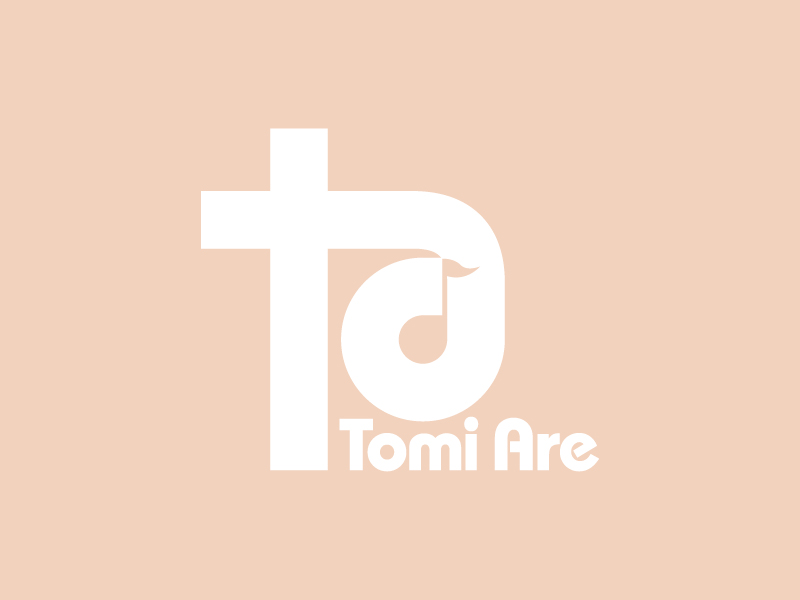 Tomi Are logo design by paulwaterfall