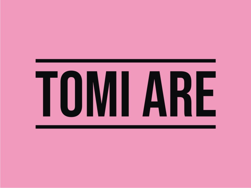 Tomi Are logo design by lintinganarto