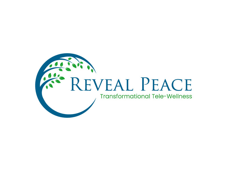 Reveal Peace      Transformational Tele-Wellness logo design by NadeIlakes