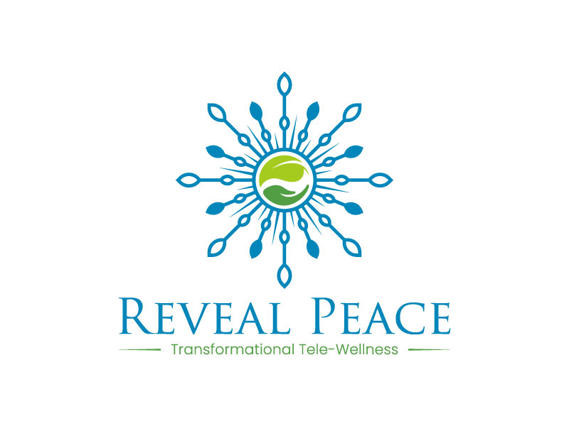 Reveal Peace      Transformational Tele-Wellness logo design by NadeIlakes