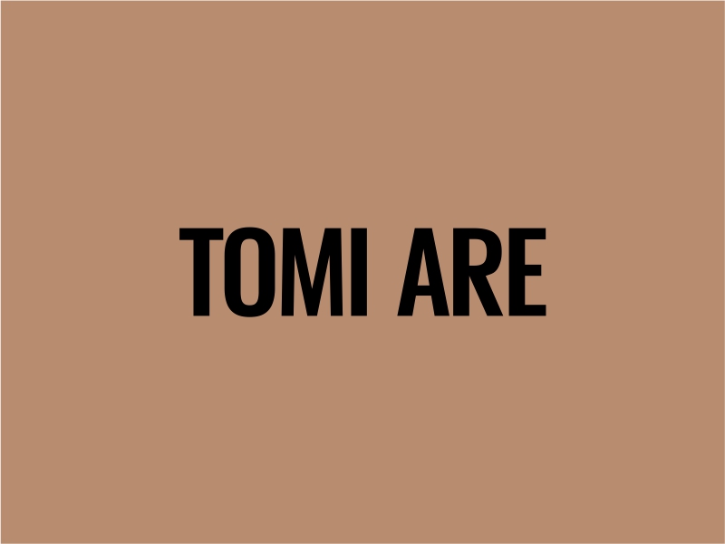 Tomi Are logo design by rey