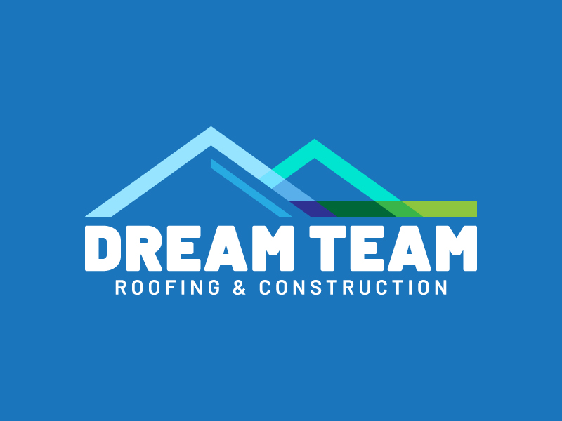 Dream Team Roofing & Construction logo design by paulwaterfall