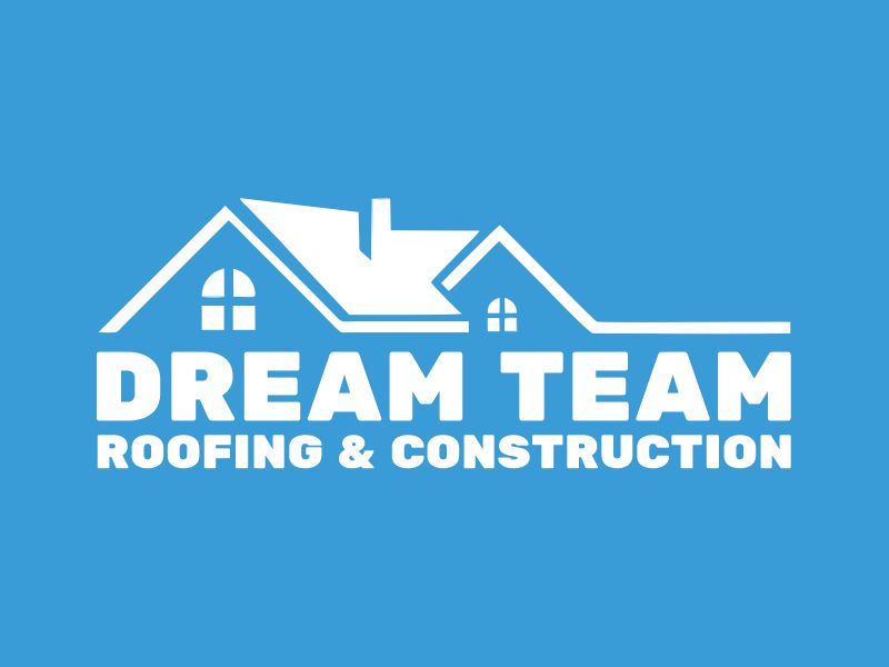 Dream Team Roofing & Construction logo design by Gwerth