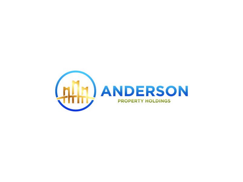 Anderson Property Holdings logo design by Esoula