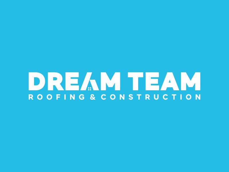 Dream Team Roofing & Construction logo design by scolessi