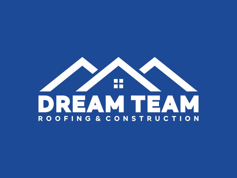 Dream Team Roofing & Construction logo design by scolessi