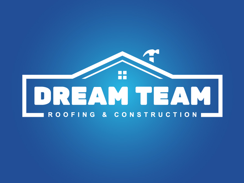 Dream Team Roofing & Construction logo design by Vins