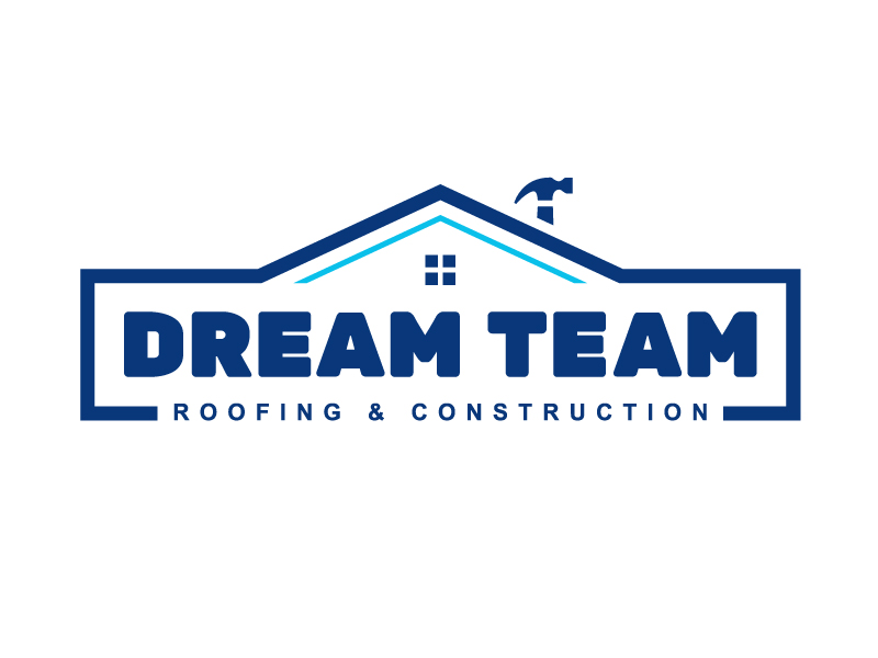 Dream Team Roofing & Construction logo design by Vins