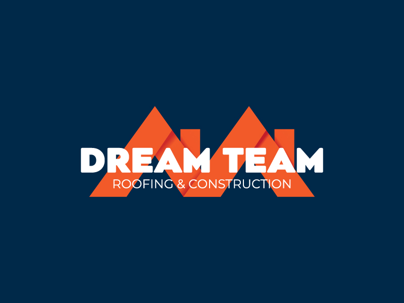 Dream Team Roofing & Construction logo design by gumelar