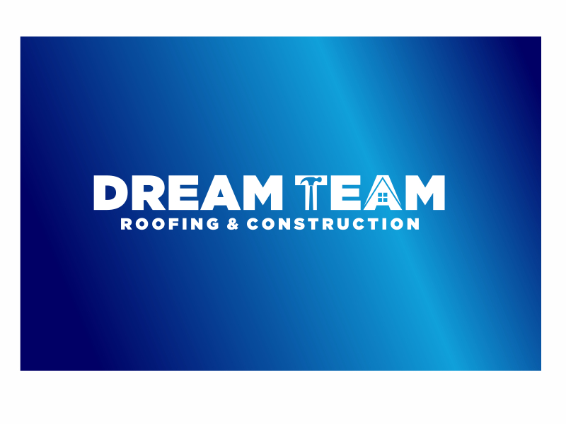 Dream Team Roofing & Construction logo design by aura