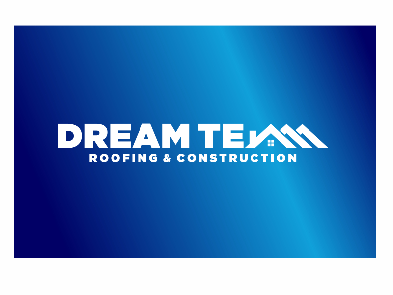 Dream Team Roofing & Construction logo design by aura