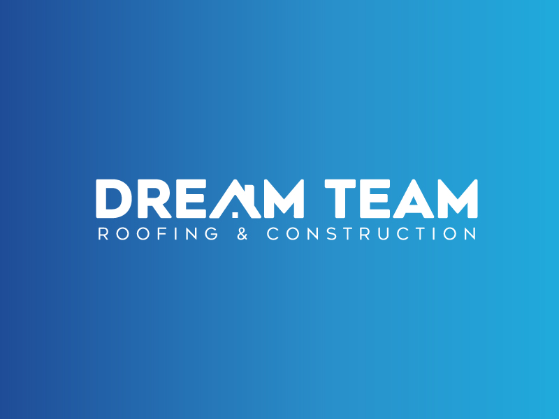 Dream Team Roofing & Construction logo design by leduy87qn