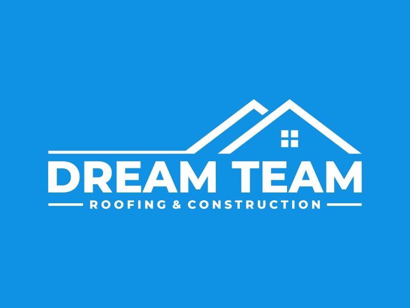 Dream Team Roofing & Construction logo design by creator_studios